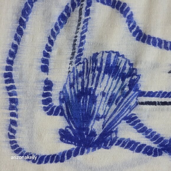 J. Crew Wool Nautical Scarf Lightweight - Picture 5 of 11